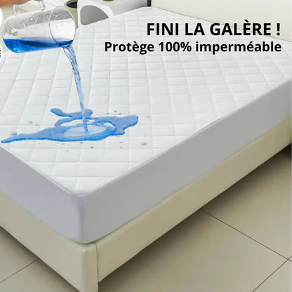🛡️ Protégez votre sommeil et votre literie avec notre couvre-matelas imperméable haut de gamme