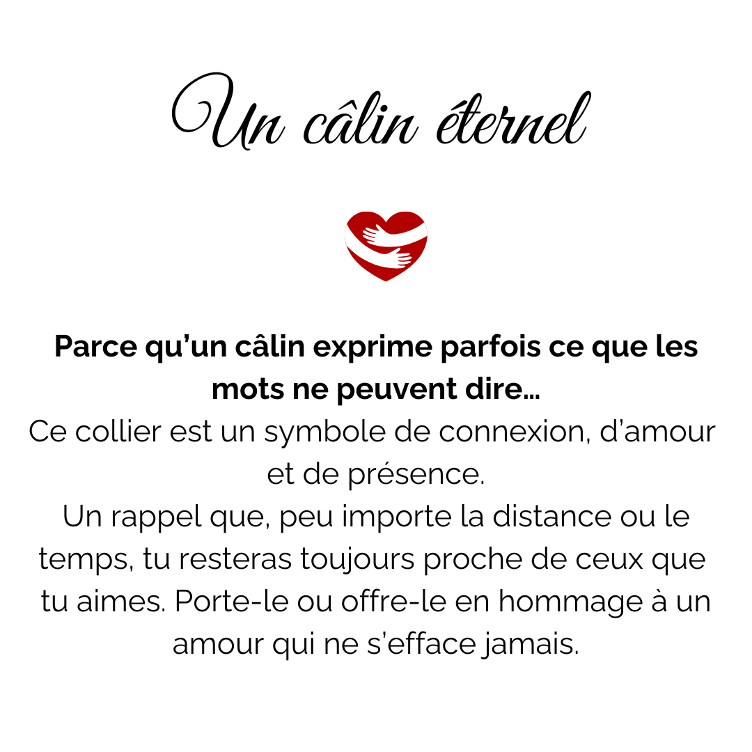 Collier Câlin d’Amour pour couple à offrir à vos proches