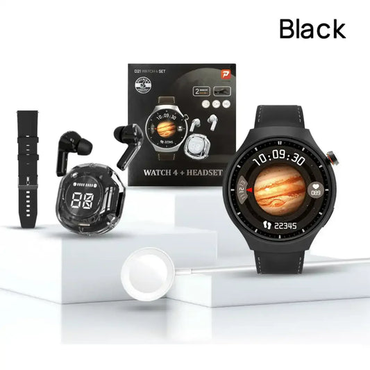 Pack Élégance Tech : Montre Connectée & Écouteurs Sans Fil