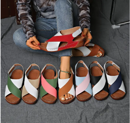 Sandales Croisées Élégance & Confort – Le Style Qui Épouse Tes Pas